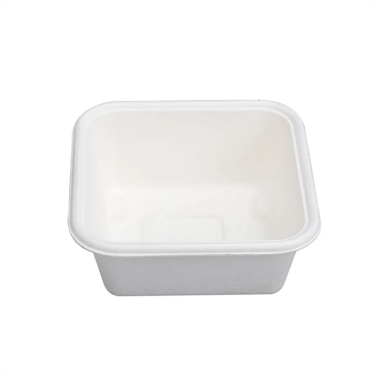 Molded Pulp Salad Bowl Tray